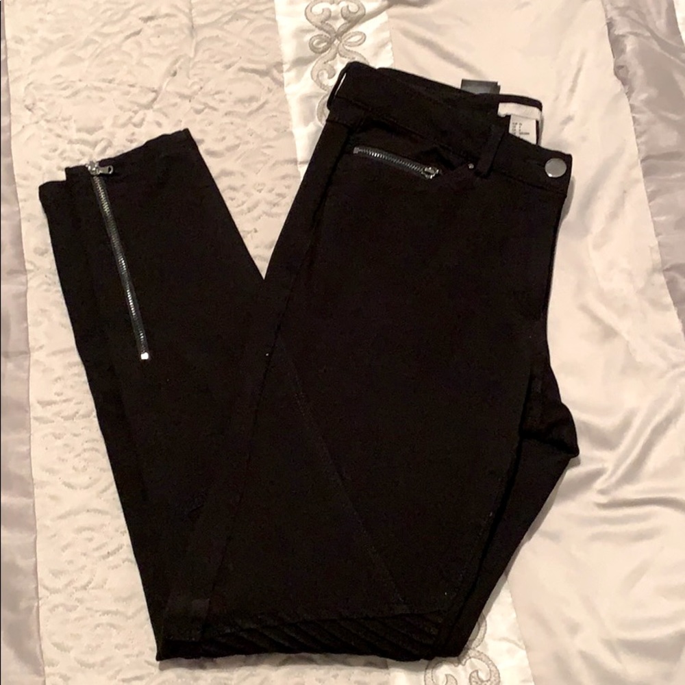 H&M black skinny jeans